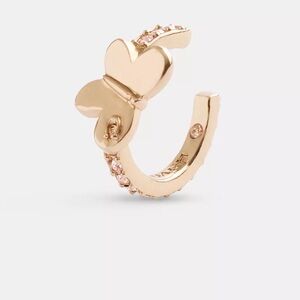 Coach butterfly ear cuff